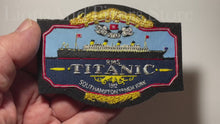 Load and play video in Gallery viewer, Titanic Blazer Badge Professionally Hand Made
