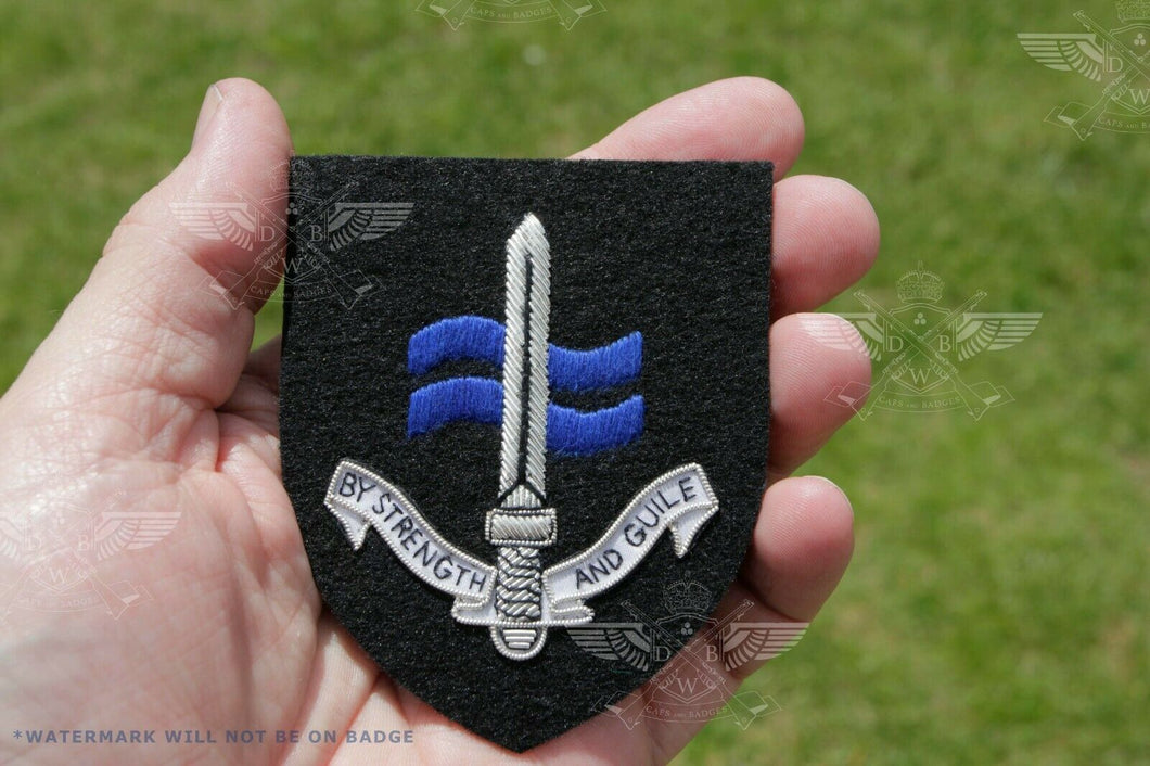 SBS Special Boat Service Blazer Badge Special Forces Highly Accurate