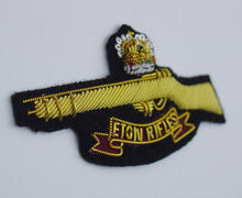 Load image into Gallery viewer, Mod Eton Rifles Shoulder Crown Badge
