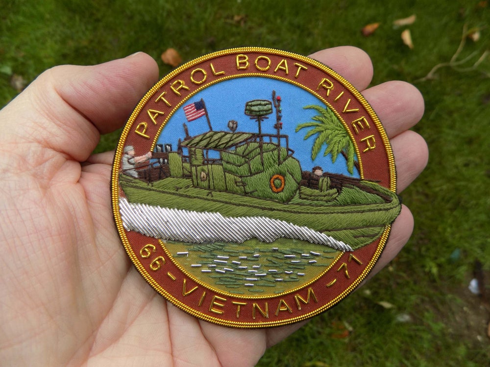 Patrol Boat River PBR Patch Badge Vietnam War