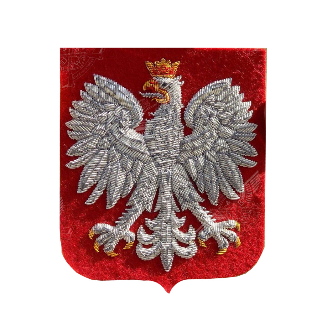 Polish Poland Coat of Arms Blazer Badge / Odznaka Marynarki Polskiej