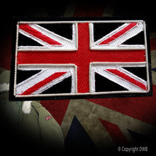 Load image into Gallery viewer, Union Jack Badge Hand Made
