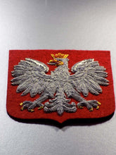 Load image into Gallery viewer, Polish Poland Coat of Arms Blazer Badge / Odznaka Marynarki Polskiej
