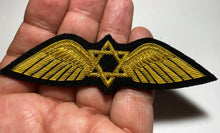 Load image into Gallery viewer, EL AL Israel Airlines Pilot Wings Patch early 1950s Quality Replica
