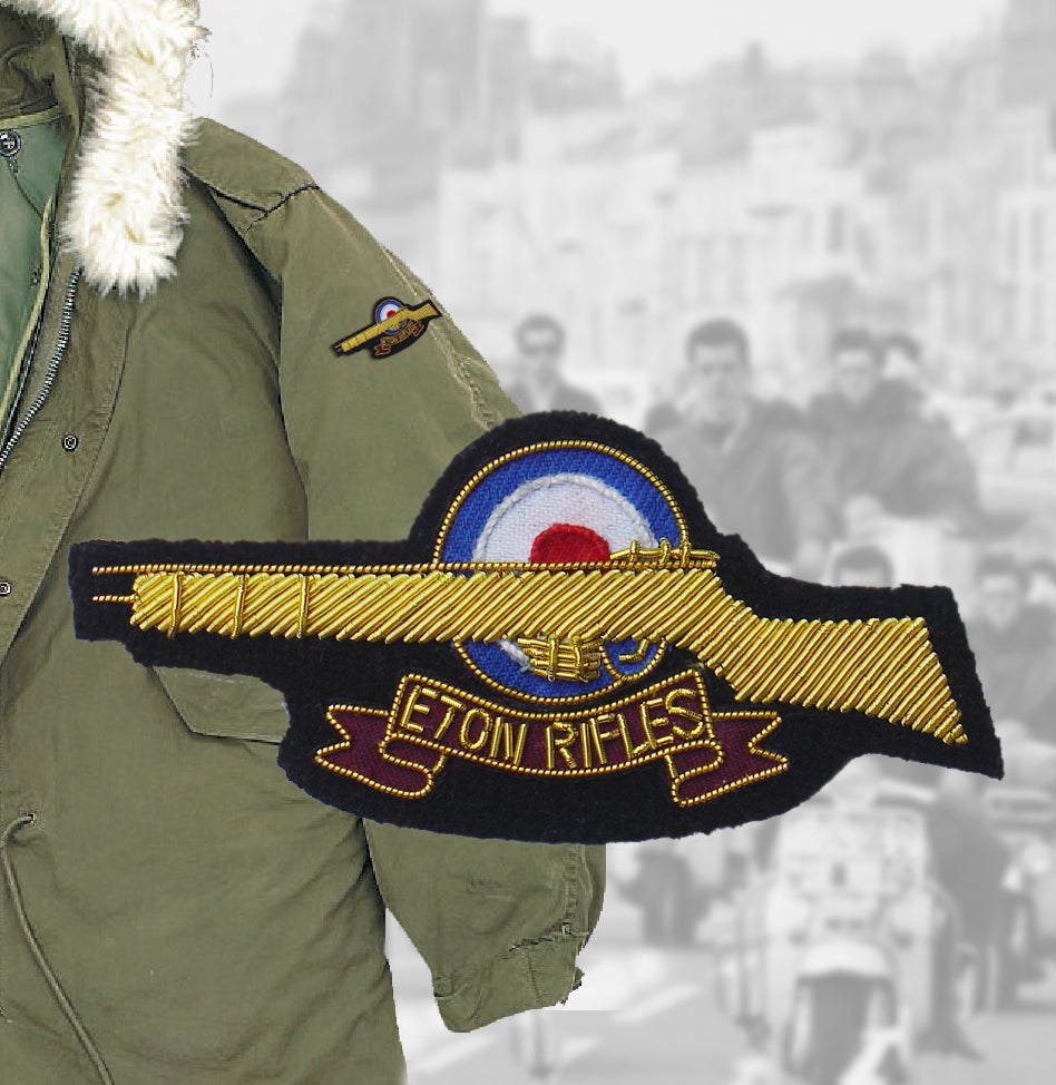 Eton Rifles Shoulder Roundel Badge