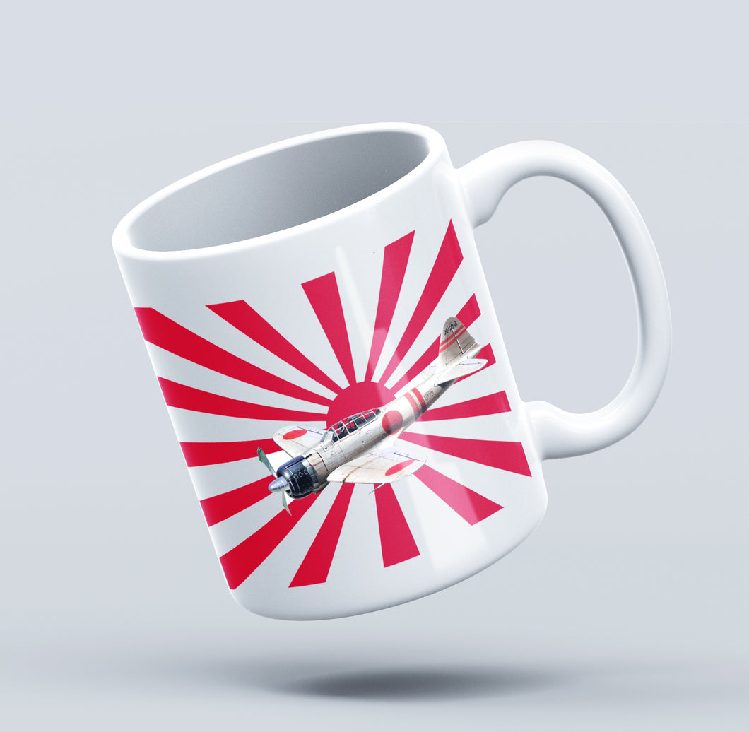 WW2 Japanese ZERO A6M Mug FREEPOST UK