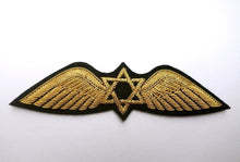 Load image into Gallery viewer, EL AL Israel Airlines Pilot Wings Patch early 1950s Quality Replica
